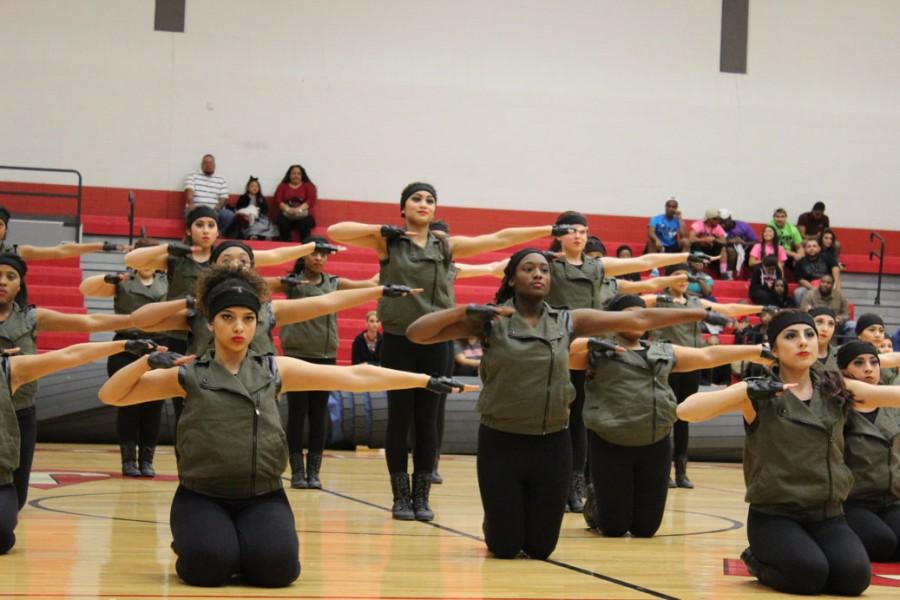 Dancers, Cheer and Color Guard Put On Jubilee