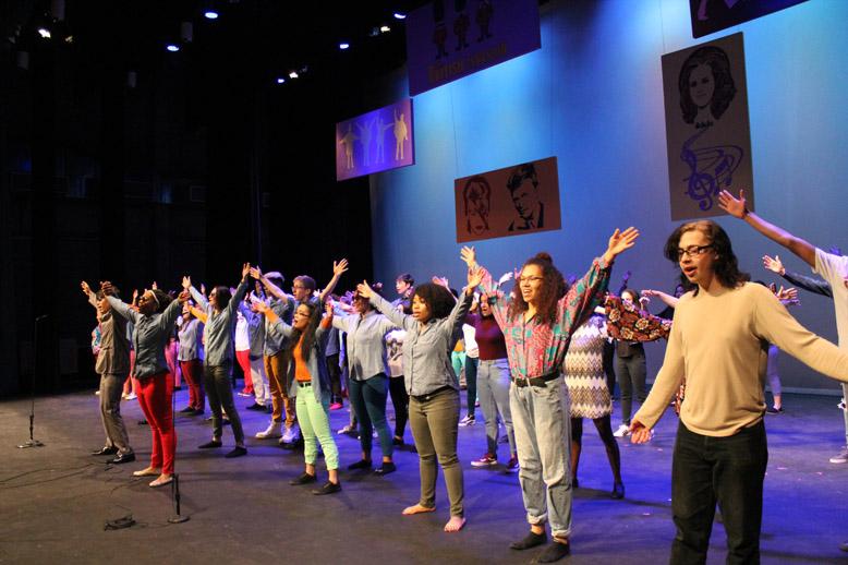 Choir puts on annual Rocket Revue