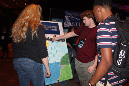 Students attend water conservation convention