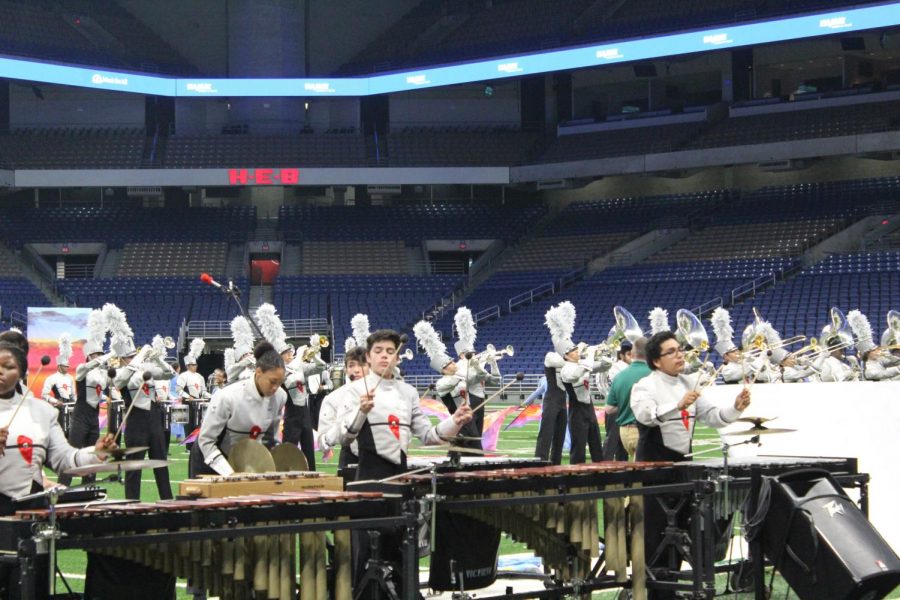 Band ends marching season on a high note