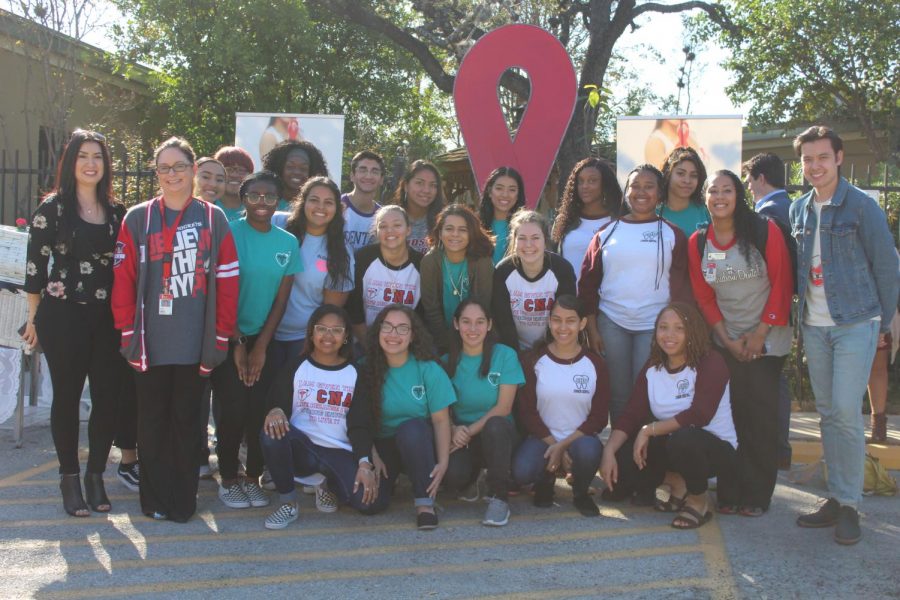 Health Science students travel to the San Antonio AIDS Foundation on World AIDS Day