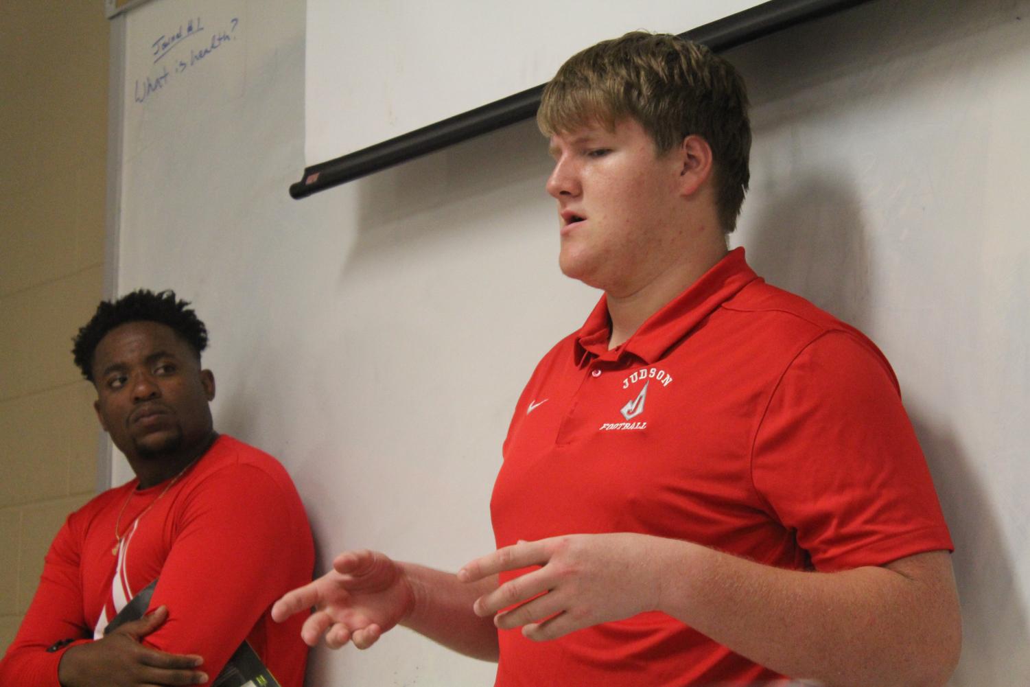 Sophomore Robert Rigsby shares his story about going to FCA camp.