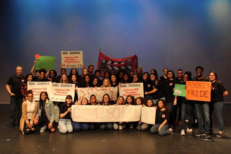 KSAT recognized the Judson theater program as its winning contestant for their ‘Cool Schools’ Contest. During the interview, the actors did a quick run through of Aladdin.