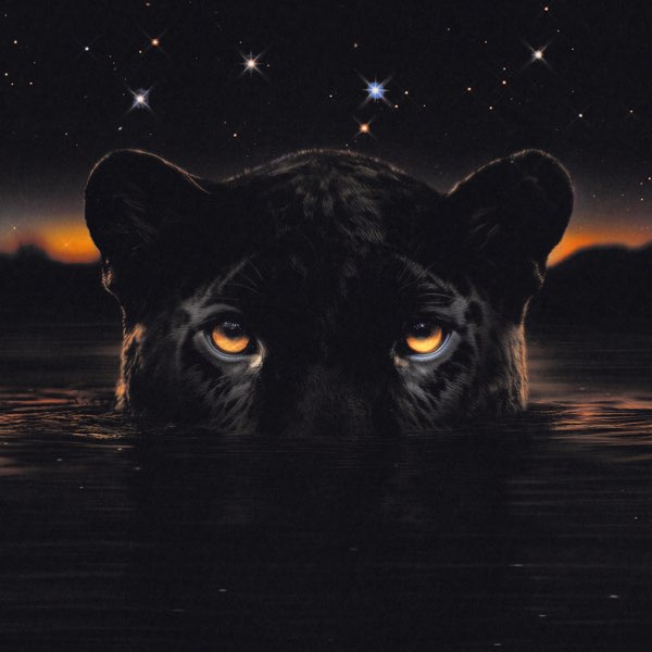 A black jaguar represents the concept of Victoria Monét’s album "JAGUAR II: Deluxe."