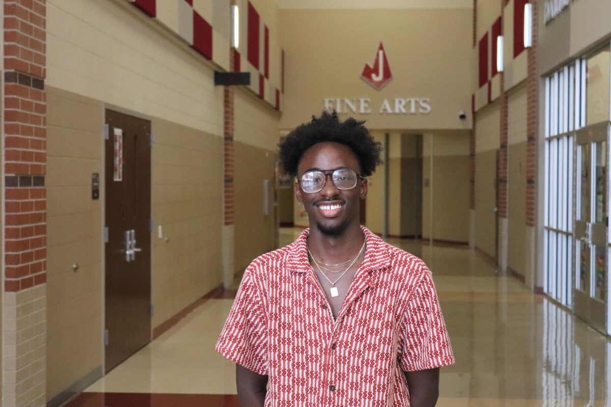 Senior and editor-in-chief Stephan Cook leaves Judson High School to graduate from his home state of Alabama.