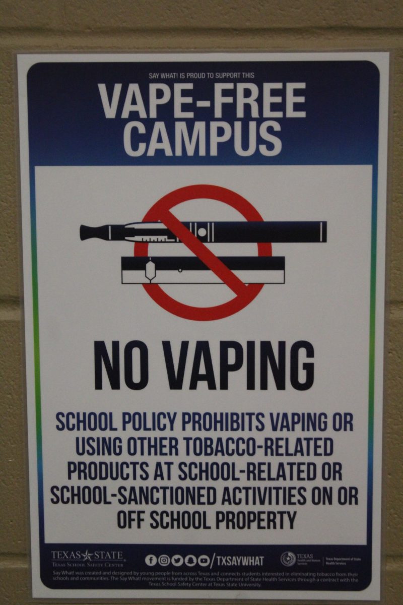 Similar signs will be frequently seen in areas around San Antonio where smoking is not allowed.