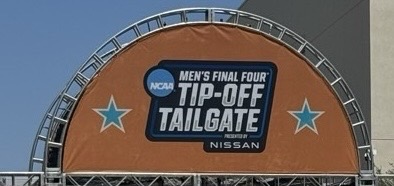 The Men’s Final Four started with the Tip-Off Tailgate on Friday, April 4. On this day, each of the final four teams practiced for their games and the following day an NCAA All-stars game took place.